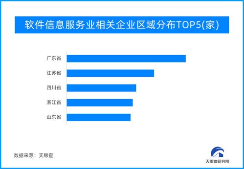一季度软件和信息技术服务业保持强劲增长，江苏企业数量位列全国第二